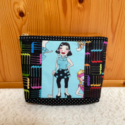 ロラライハリス♡ハンドメイド　トートバッグセットとポーチ　hatto☆mama様 ロラライハリス♡ハンドメイド トートバッグセットとポーチ