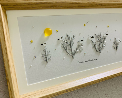 シーグラスアート 清涼 星 インテリア雑貨 壁掛け 贈り物 誕生日プレゼント シーグラスアート 清涼 星 インテリア雑貨 壁掛け 贈り物 誕生日