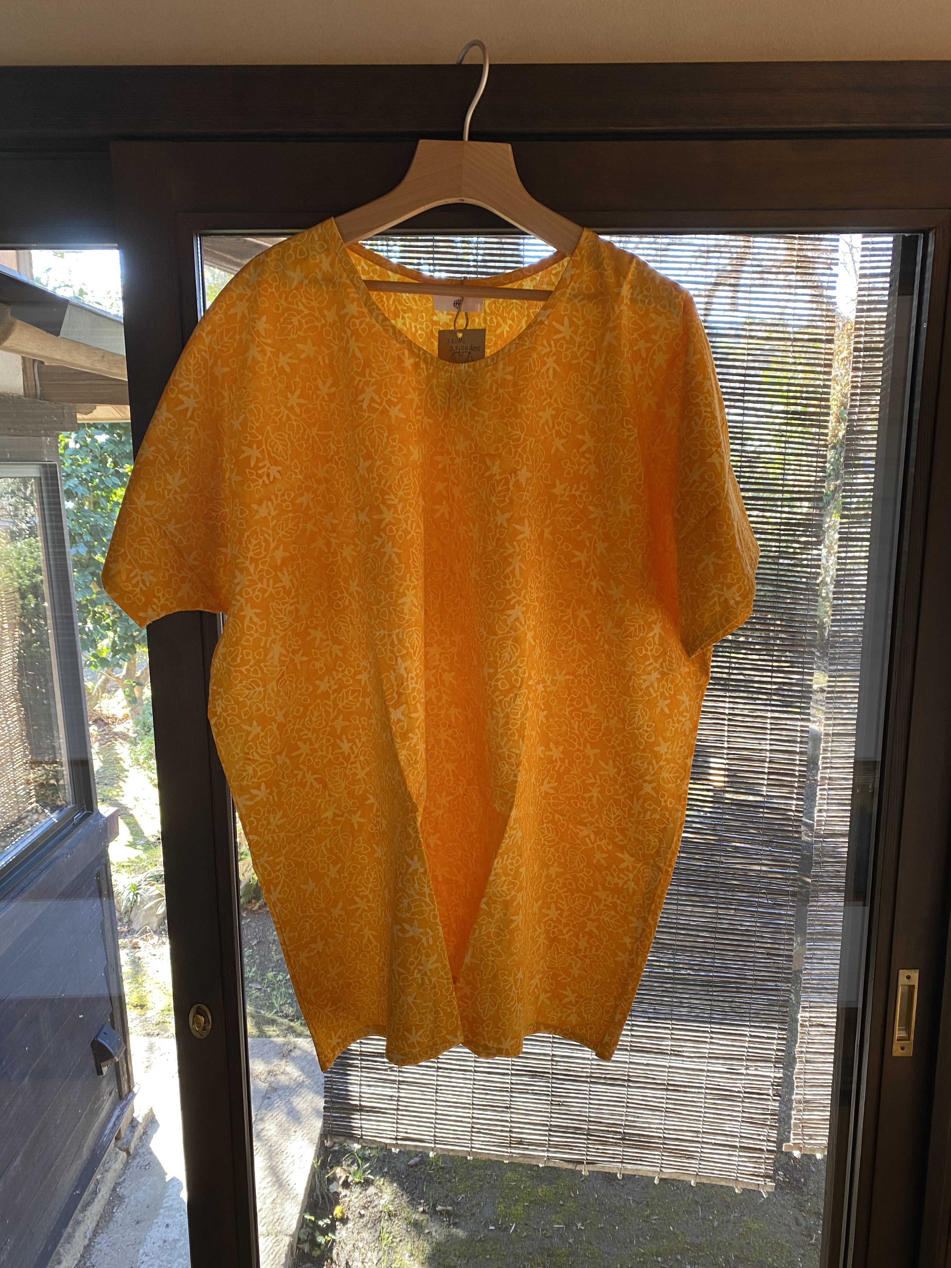 I BUMIオリジナル　バティックチュニックドレスi