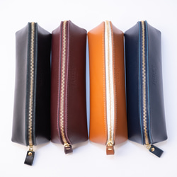 ペンケース PENCASE／本革／日本製【納期1～7日以内発送】 2枚目の画像