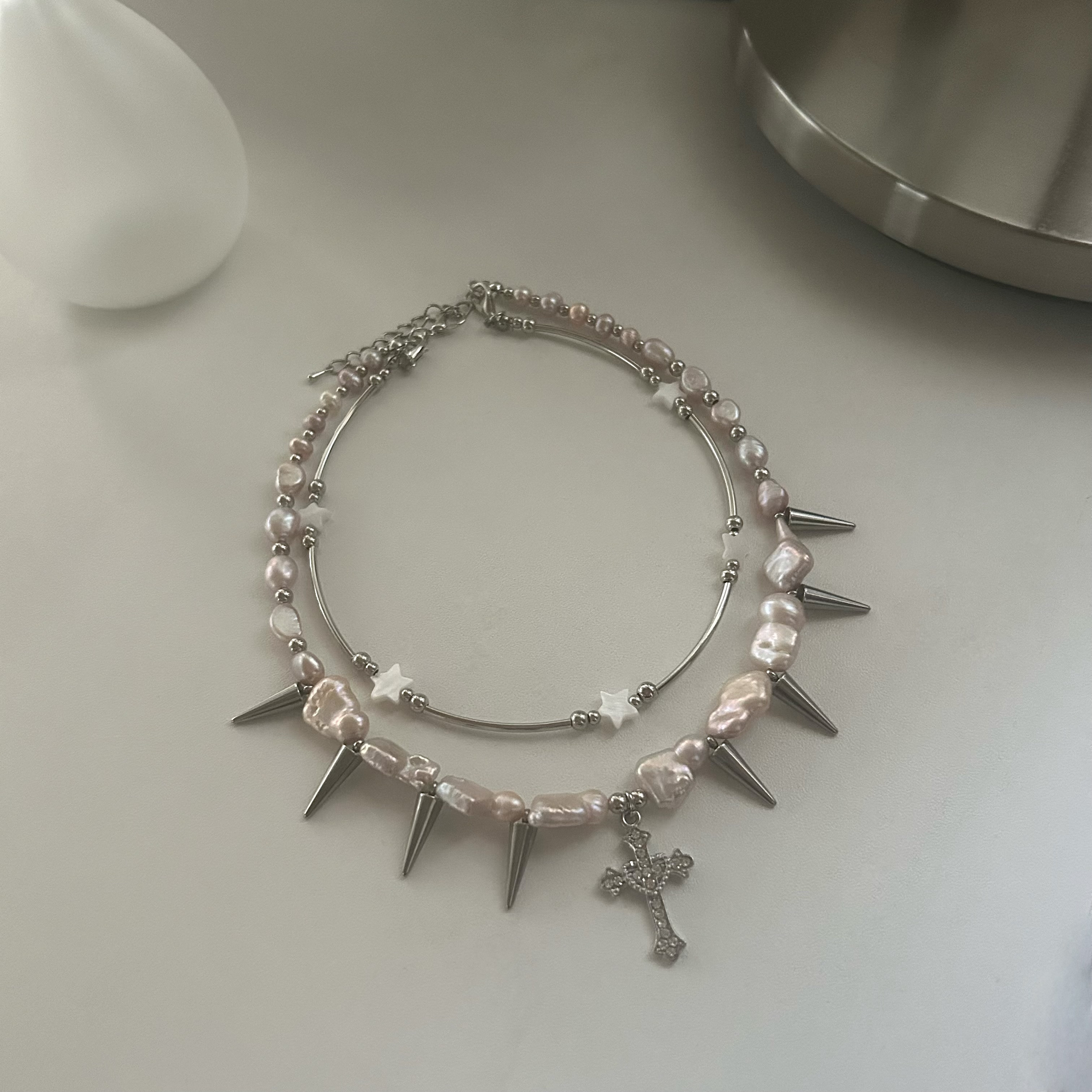 pearl necklace "advent"