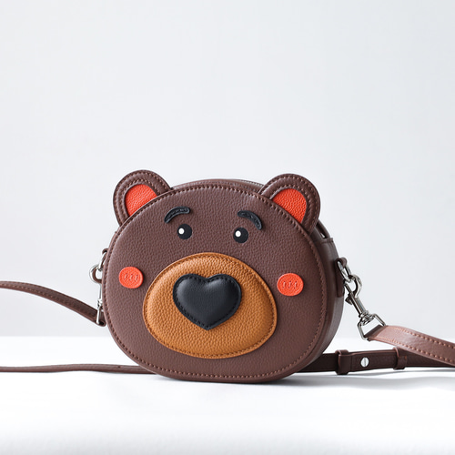 2個限りキャンペーン中！親子で楽しめる！かわいい立体クマさんバッグ