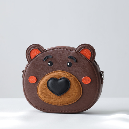 2個限りキャンペーン中！親子で楽しめる！かわいい立体クマさんバッグ