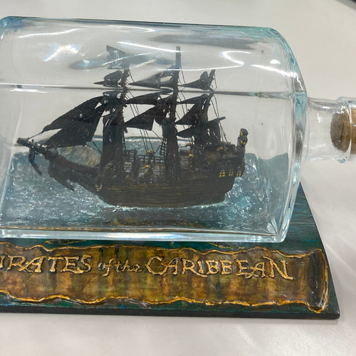 ボトルシップ】ブラックパール号作品19 立体・オブジェ くっか 通販