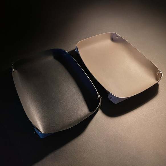 Leather Tray 皮革收納盤 - L 長方型 第9張的照片