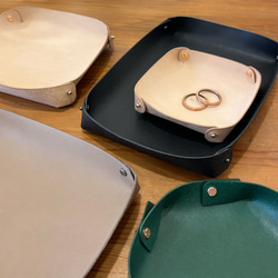 Leather Tray 皮革收納盤 - L 長方型 第8張的照片