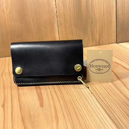 トラッカーウォレット　クロムエクセル　ミドルタイプ　3層　茶芯　受注生産 トラッカーウォレット クロムエクセル ミドルタイプ 3層 茶芯 受注生産