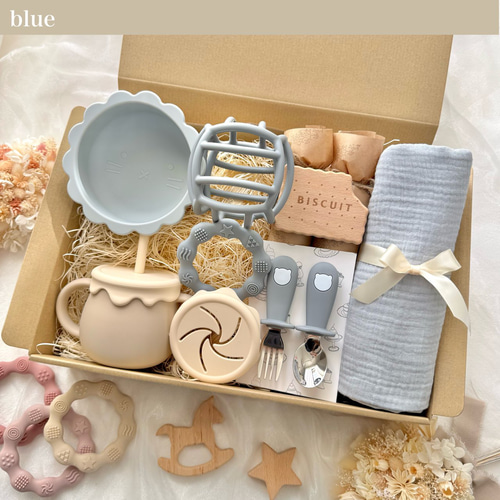 出産祝い4種から選べる超豪華10点セット/3waymug/離乳食お食事セット