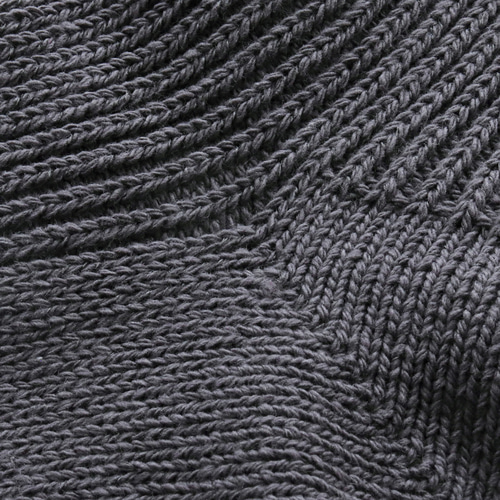 天然素材で快適 厚手リブ編みソックス サステナブルなリサイクル