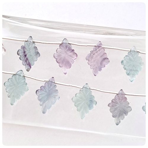 Miyuママ様ご確認用です フローライト フラワーカービング