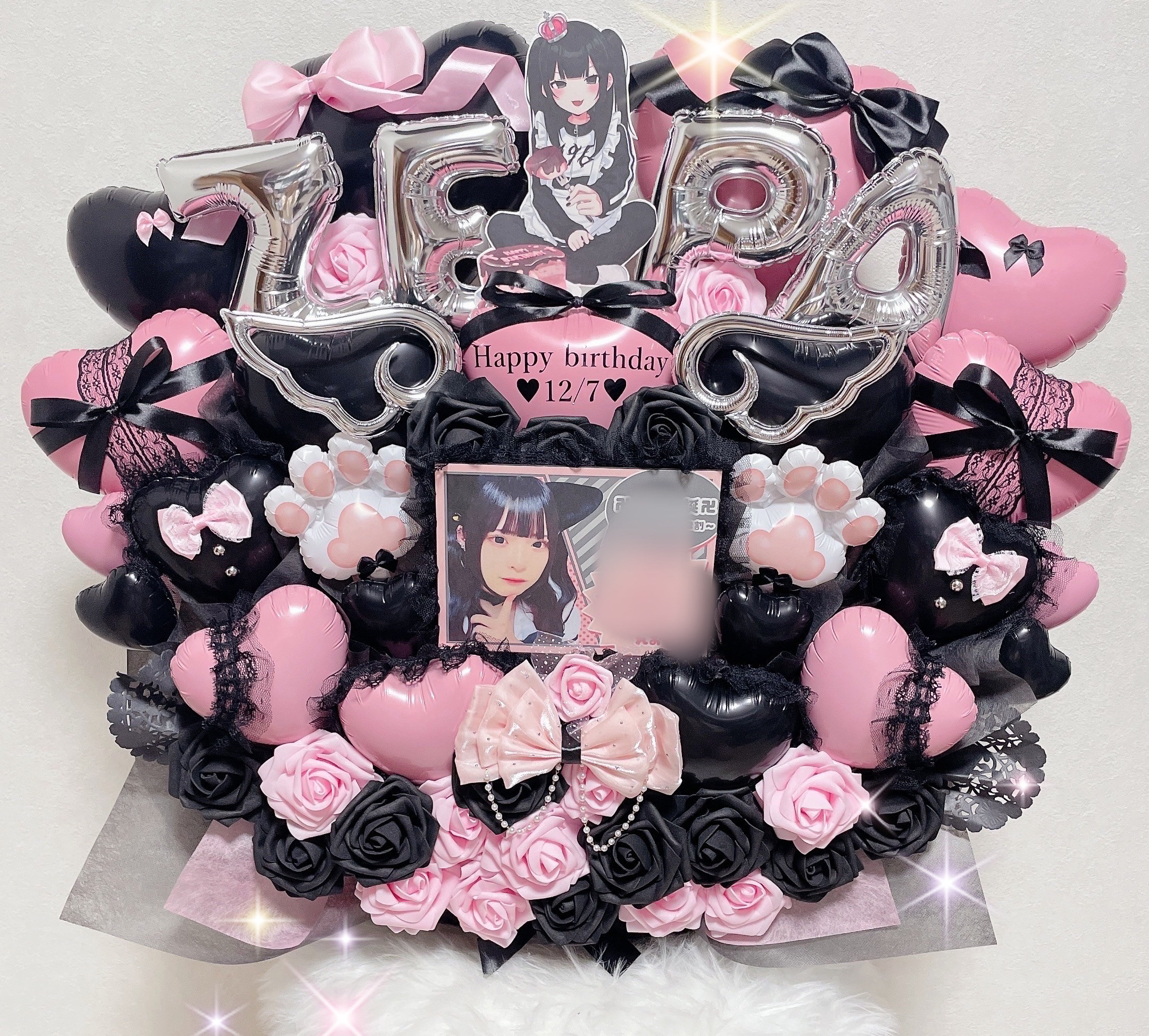 バルーンギフト　バルーンアレンジ 結婚祝い　誕生日　生誕祭　推し　開店祝い　ギフト　プレゼント　バルーン　卒業　卒業式