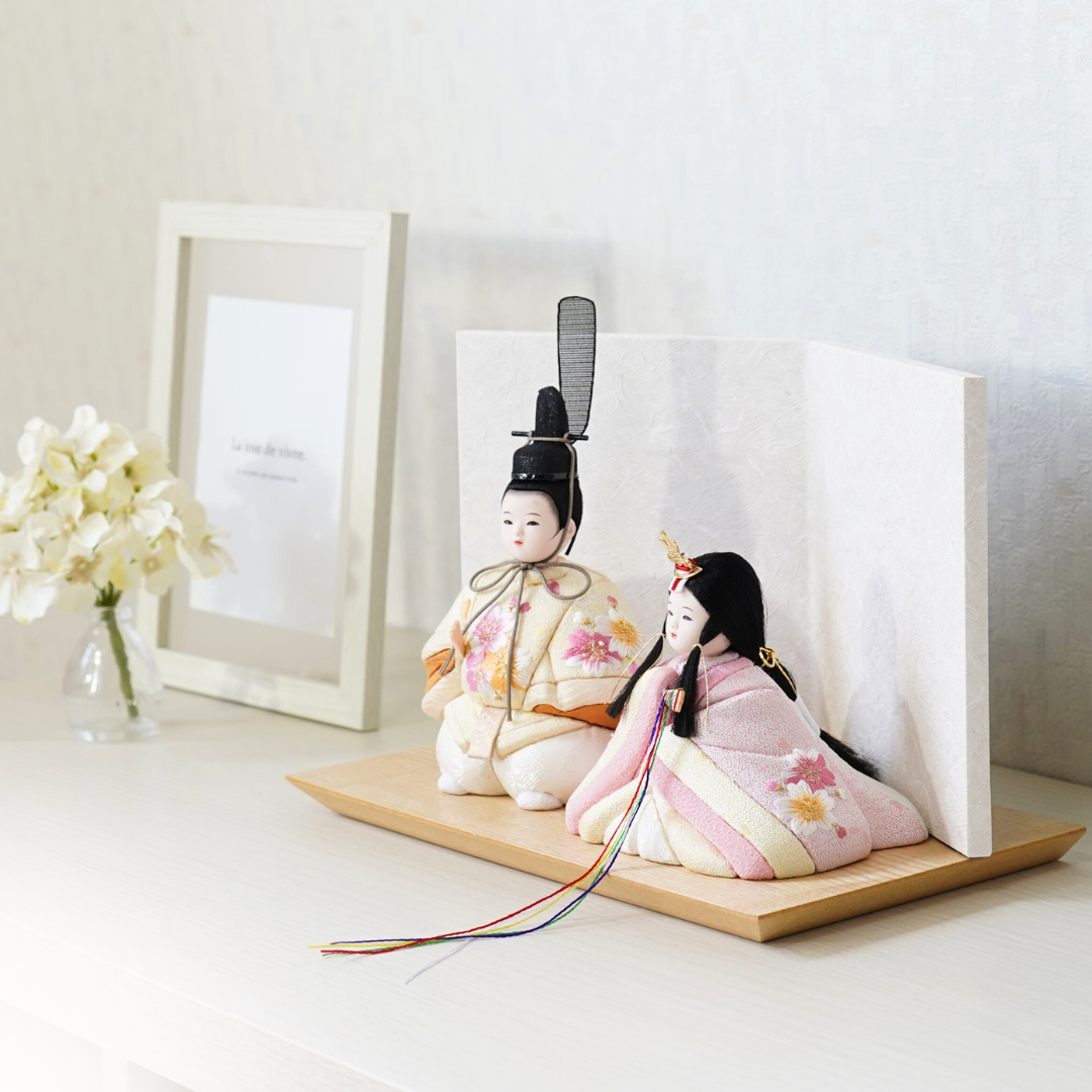 木目込み人形 雛人形 コンパクト -心 kokoro-