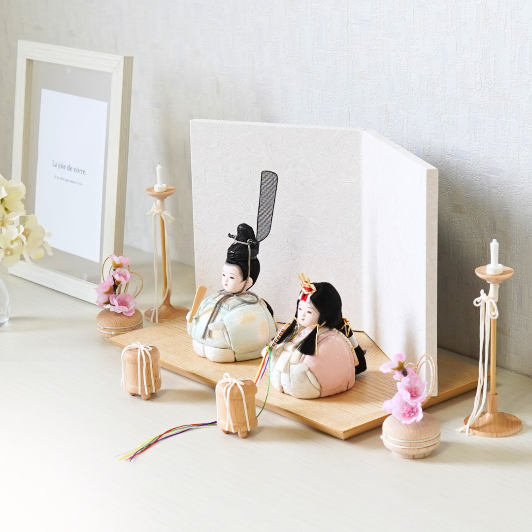 木目込み人形 雛人形 コンパクト -八瑠 yachiru-