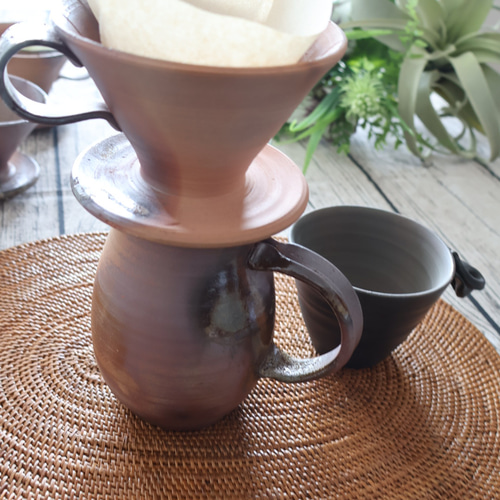 コーヒードリッパー 備前焼 ③ マグカップ bizen japan saizobou 通販