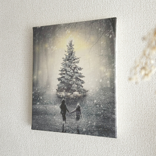 【私から遠のいた君をずっと見ていた。】キャンバスプリントF4号 Kazuko Furuta ポストカード CWプリント〔アート タッチ〕｜タッチ