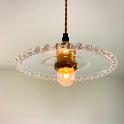 胡桃NA バブルペンダントライト ピンク多め コード30㎝ 胡桃NA バブル