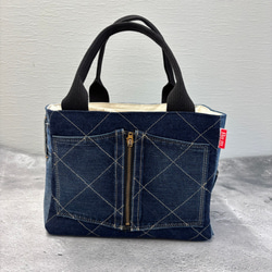 デニム パッチワーク 巾着① 7種 巾着バッグ Re.m 通販 18466793