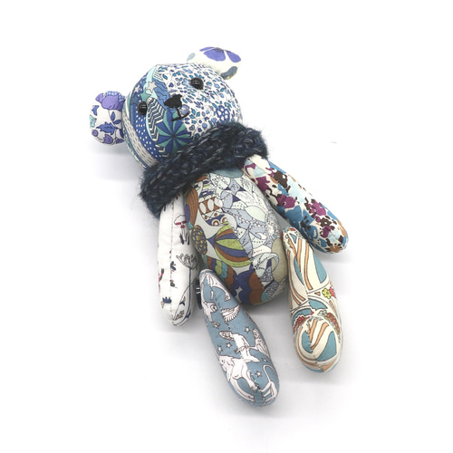 03 テディベア LIBERTY 【リバティコレクション】 ぬいぐるみ borsaio