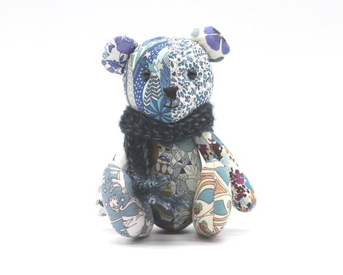 03 テディベア LIBERTY 【リバティコレクション】 ぬいぐるみ borsaio