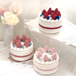 いちごケーキ あみぐるみ 9a8b38bb5d338c40f86d966090da19