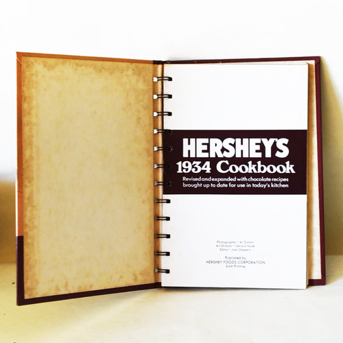 ヴィンテージ レシピブック 洋書 Hershey's cookbook【s0352