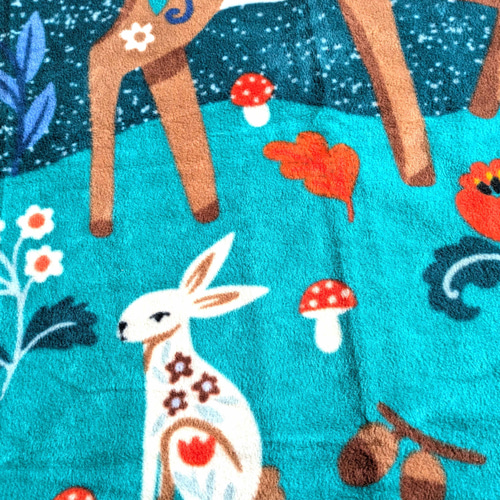 クリスマスカラーパッチワーク、ブランケット、ひざ掛け その他