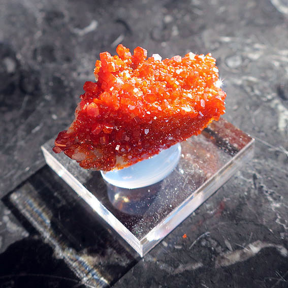 バナジナイト 結晶 原石/鉱物 天然石 コレクション 置物 Mibladen Marocco