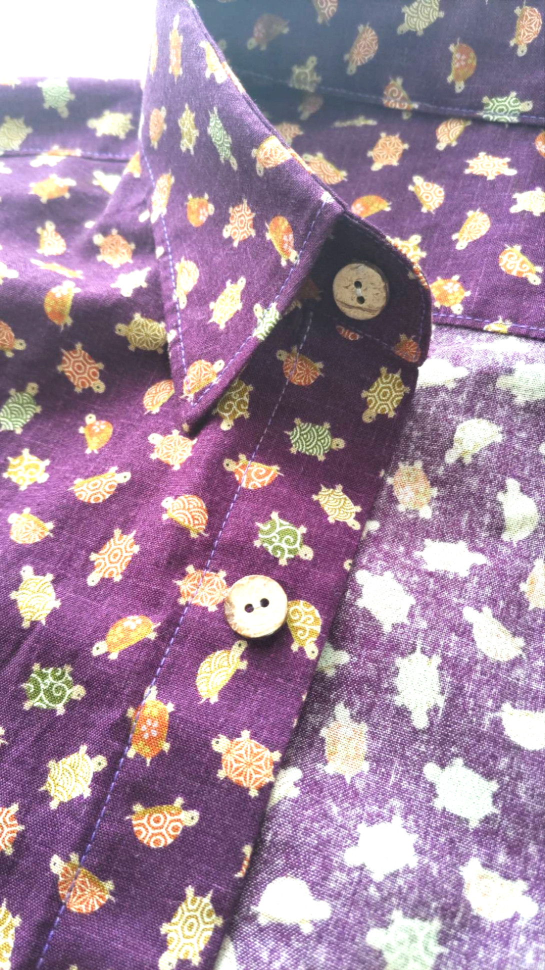 コガメさん シャツ　Мサイズ 【ワケあり品】