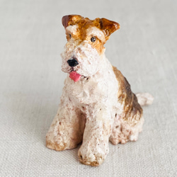 ワイヤーフォックステリア（wire fox terrier） その他置物 かりた