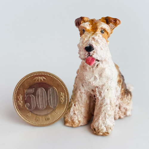 ワイヤーフォックステリア（wire fox terrier） その他置物 かりた