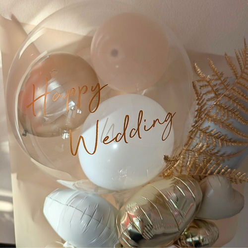 結婚式・卒業祝い】ホワイトベージュブーケ │ お洒落 謝恩会 花束