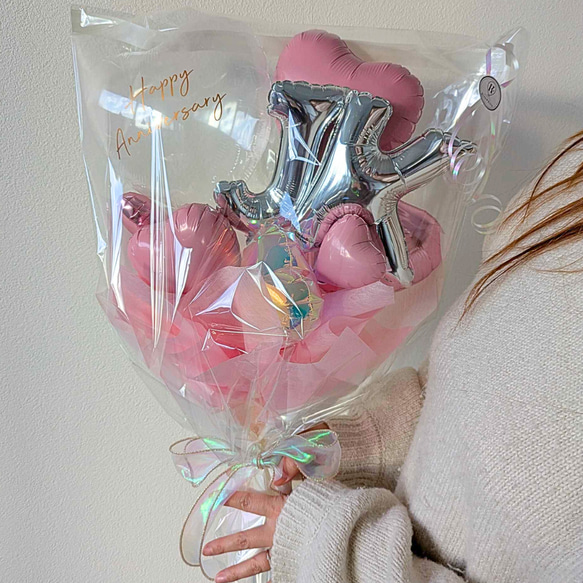 話題のJKバルーンブーケ/入学 卒業 パステルカラー 花束 色違い 映え