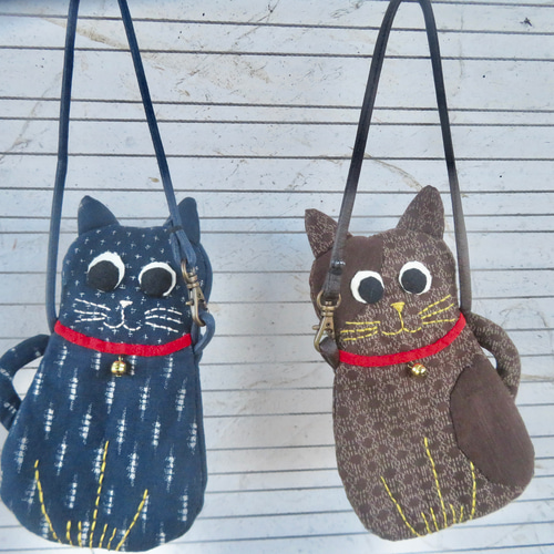 16cm ハンドメイド・手芸 激レアねこパネル生地 ハンドメイド