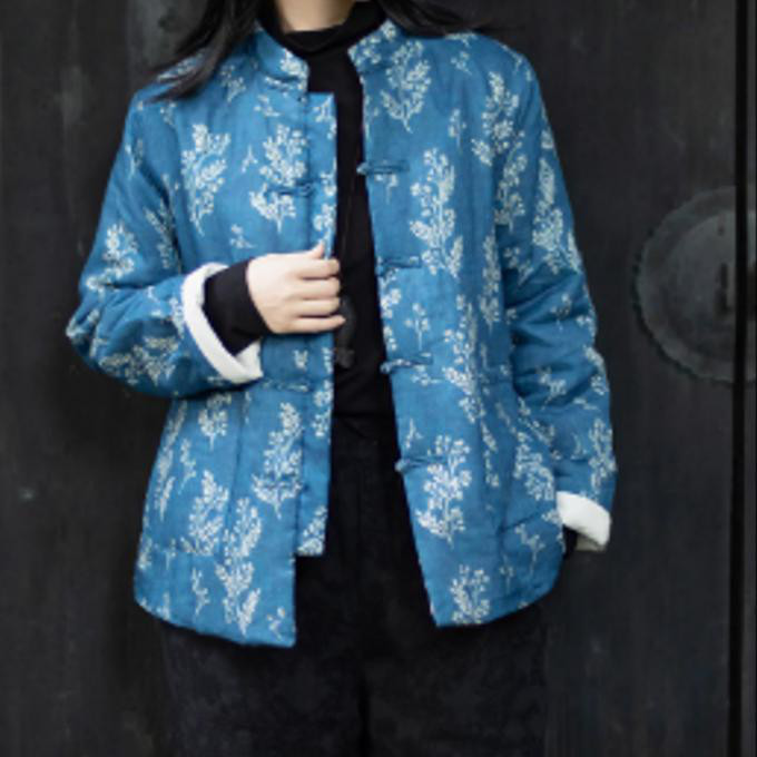リネン コートのファッション 綿服