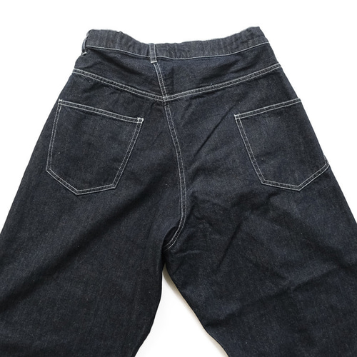 ⭐20％OFF⭐10ozデニム タックワイドパンツ vent blanc