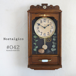 BOX ART CLOCK M002 箱の中の世界、時を味わい楽しむ時計 ARTな