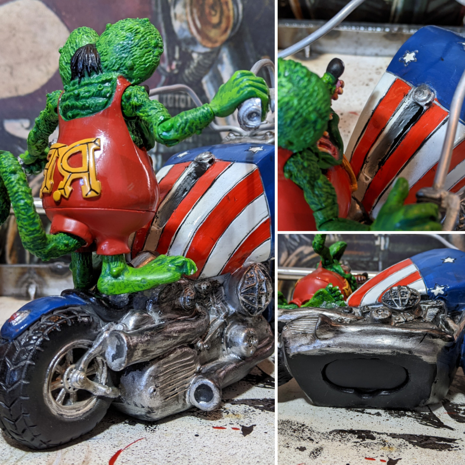 お宝放出…アメ雑 アメリカンバイク&ラットフィンク② ガレージ雑貨 BASE