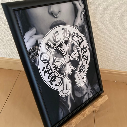 CHROME HEARTS type⭐︎オマージュアートインテリアポスター