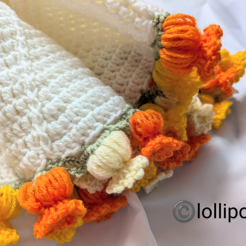 受注制作】花束ブランケット その他インテリア雑貨 lollipoop