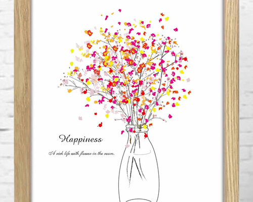 お花ポスター【手描き】 lh-poster-5631_1.jpg