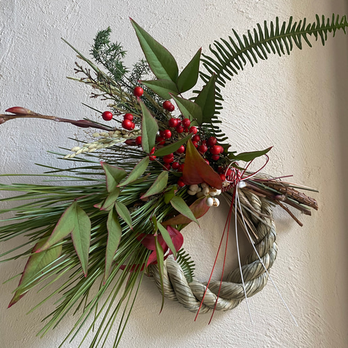 25.しめ縄リース 2025しめ縄リース✳︎お正月 小