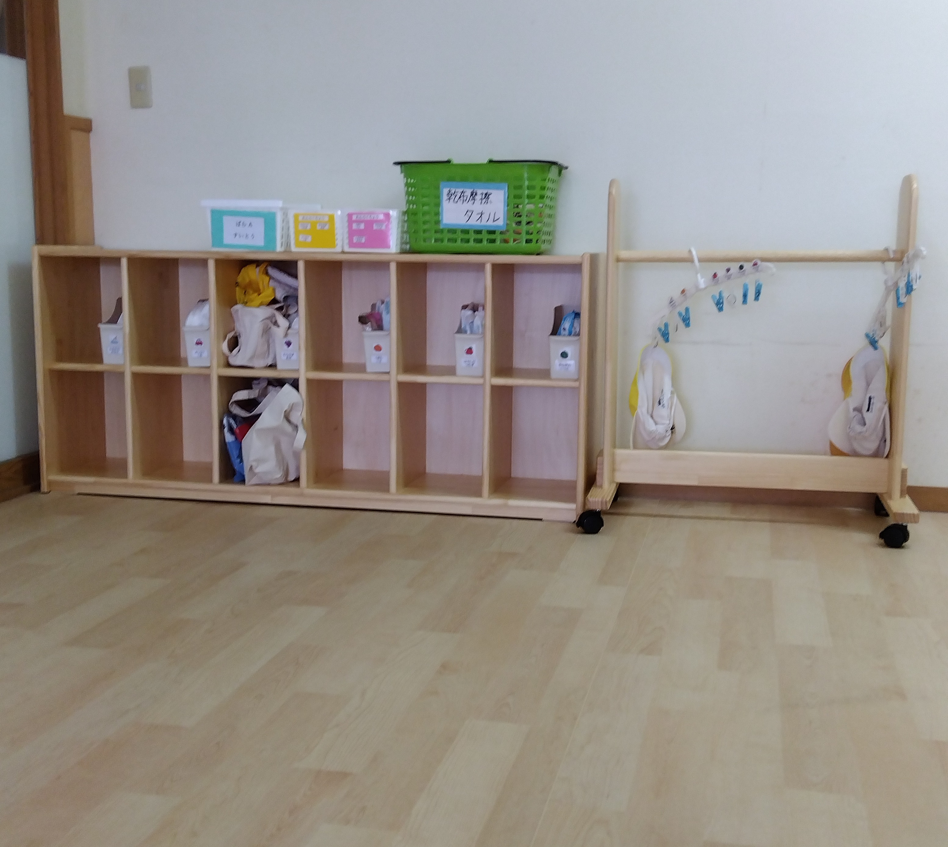 【収納棚保育園施設】収納棚/キッズスペース/ナチュラル /大川家具