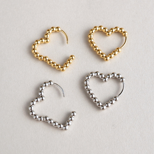 SeeMe ゴールド フープピアス ハートモチーフ GLD6_20e3a86b-7e3f-4d42-bcba-