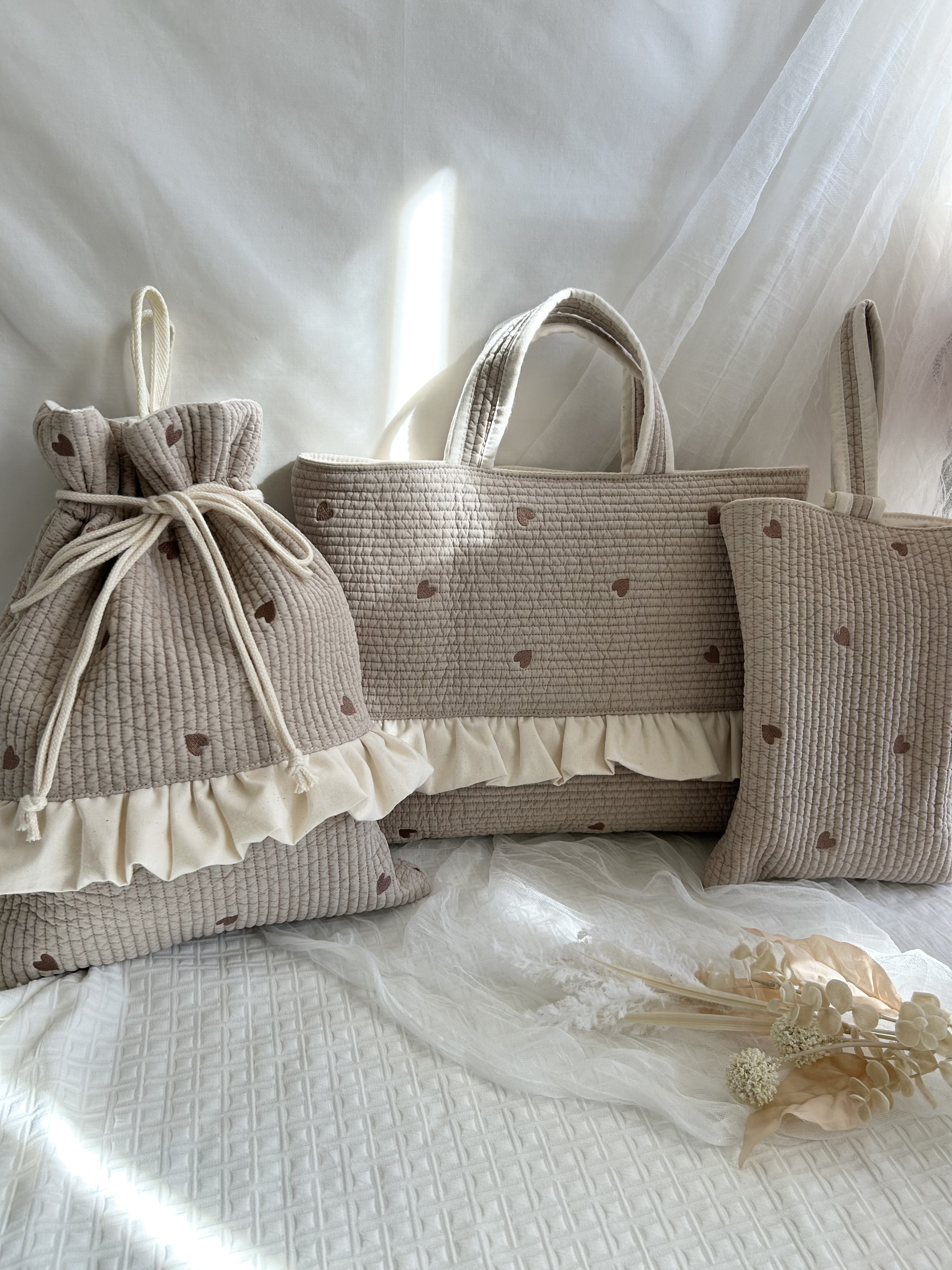 【オーダーメイド】【8色】【お名前刺繍】【④点セット】【単品購入OK】 12,210円