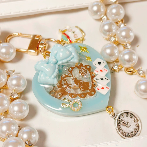 不思議の国のアリス◇ハートシェイカー シャカシャカキーホルダー