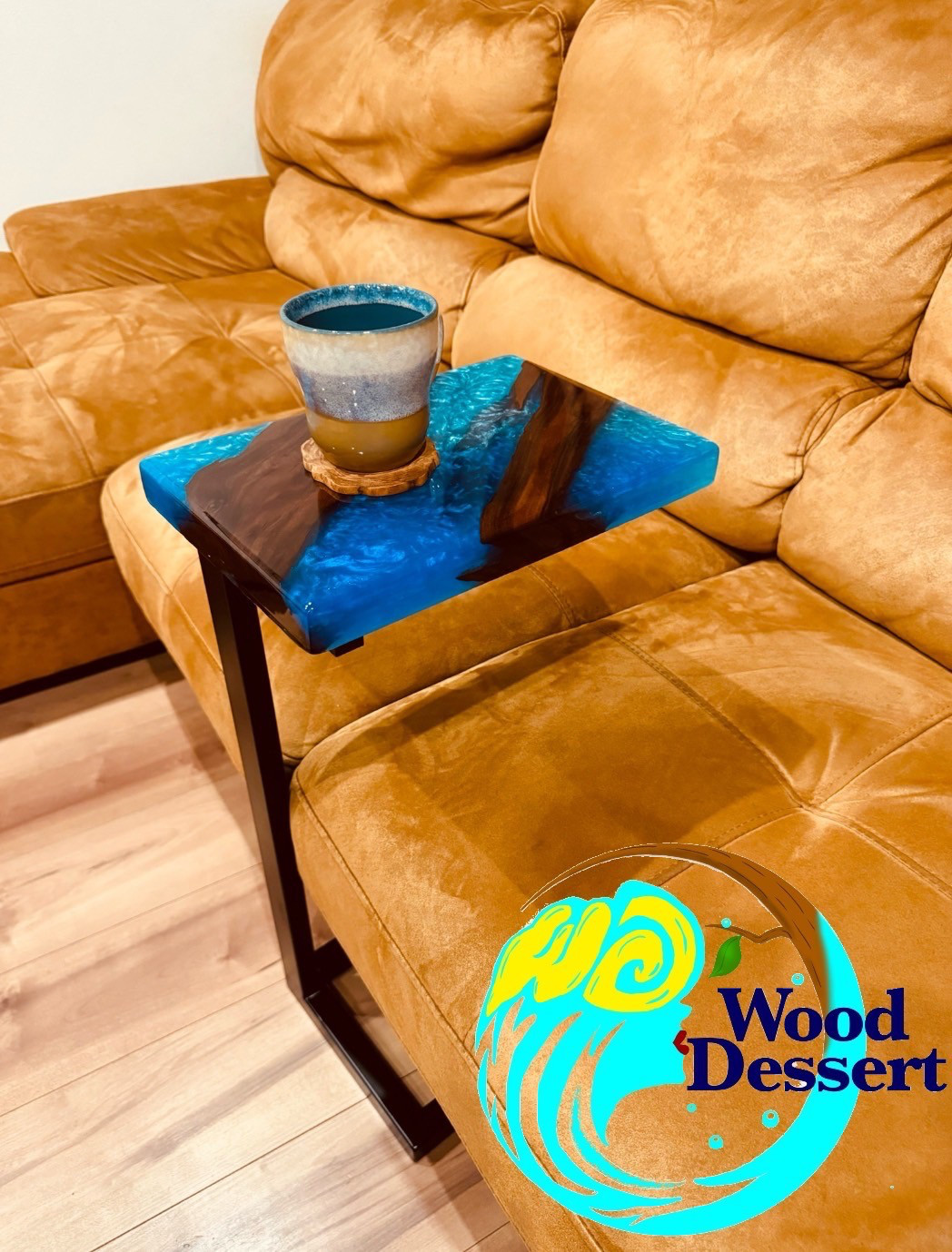 ケルノンダルドワーズ　【 ソファーテーブル　おしゃれ　レジン　デザート 】