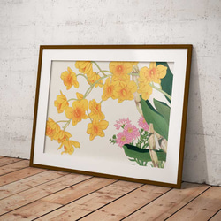 油絵 絵画 ミモザの花【四切】 絵画 HR 通販 14299338｜Creema(クリーマ)