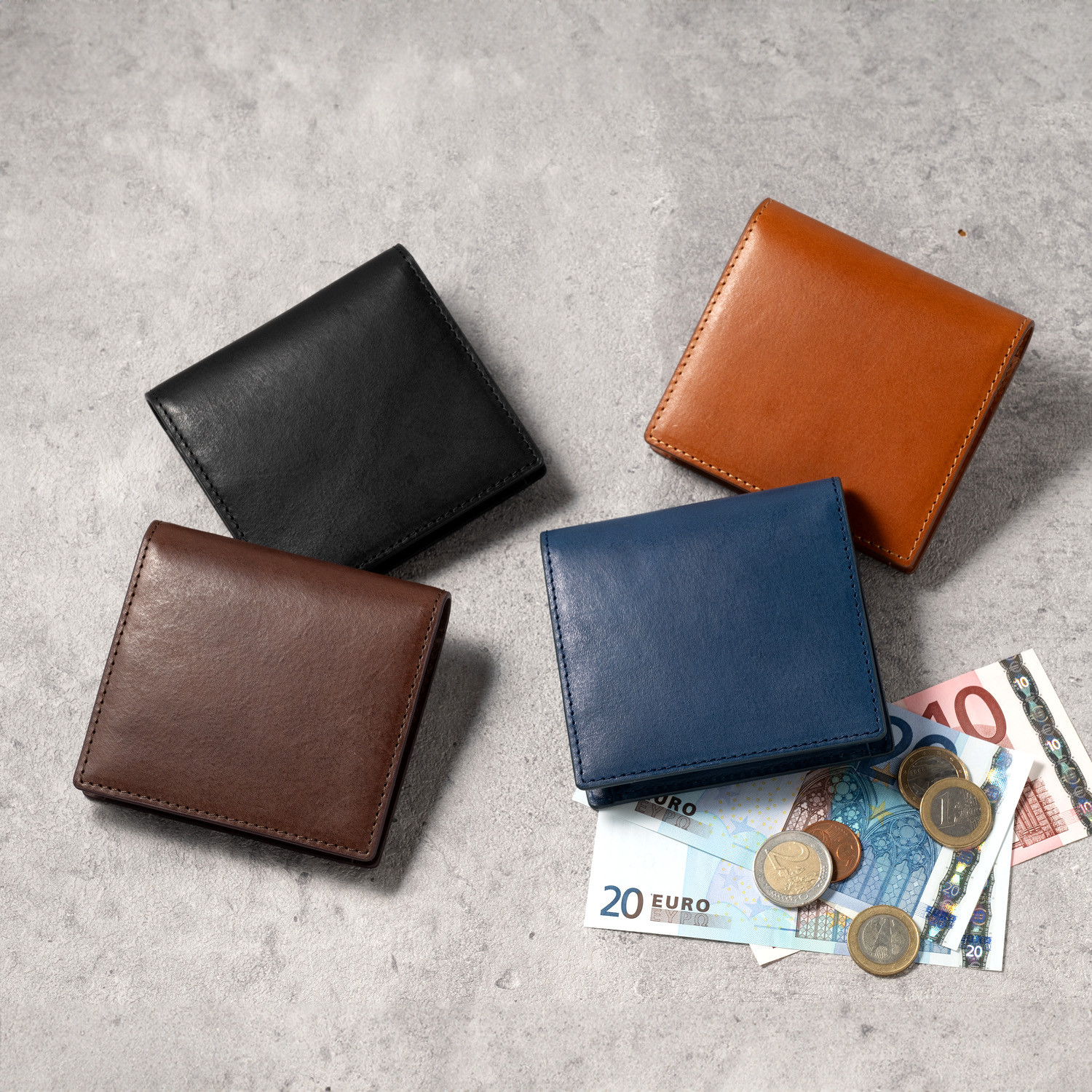 ミラグロ piatto イタリアンレザー・薄型財布 キャッシュレス コンパクト MILAGRO[CA-MB-669]