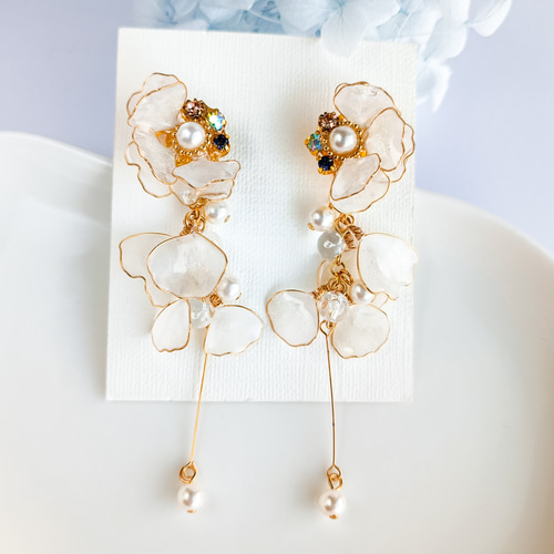 8/12迄Sweetpea(スイートピー) ロングピアス