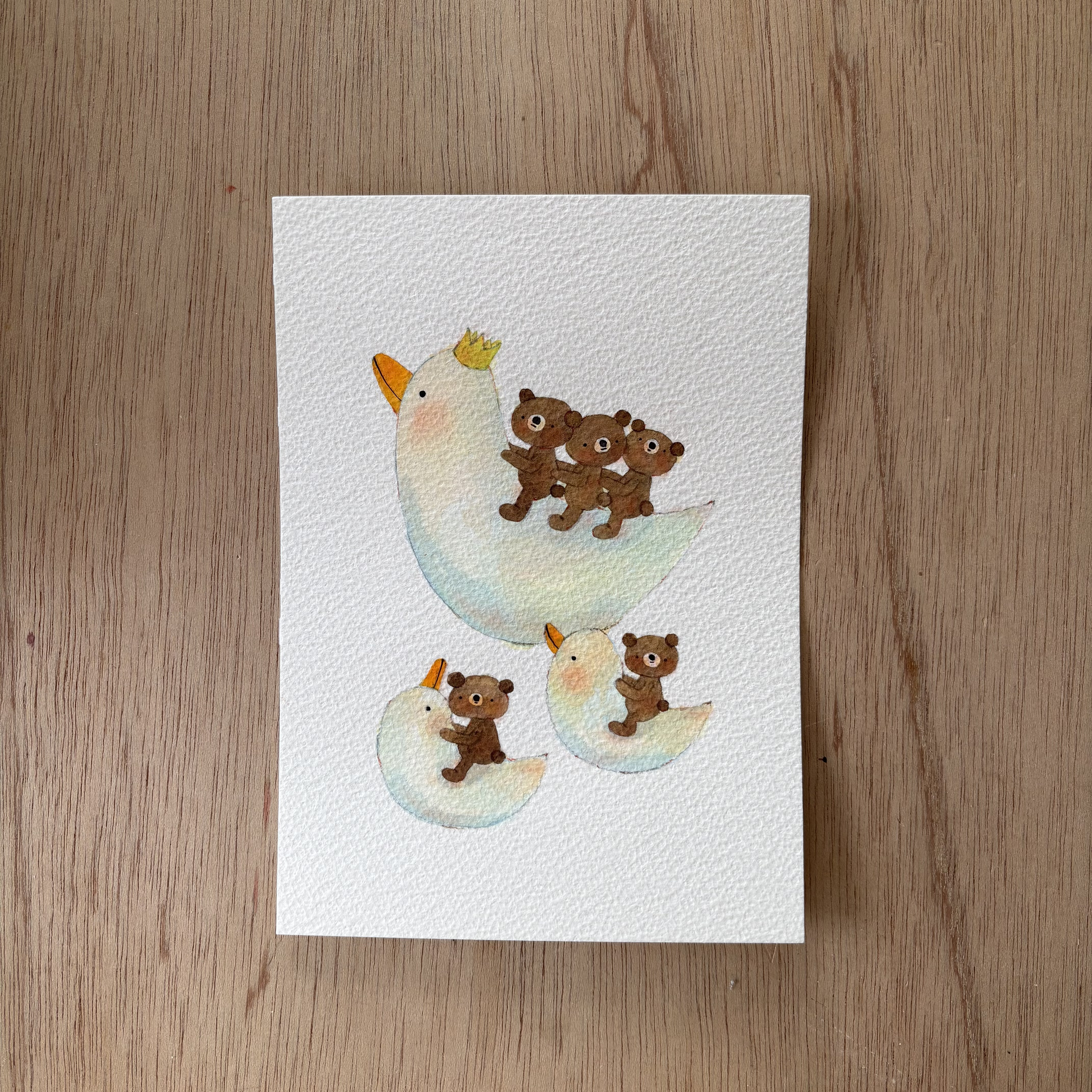 「素敵な旅」原画　送料無料